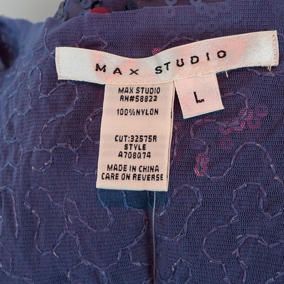 NWT Max Studio sequin tank - L - Picture 5 of 6